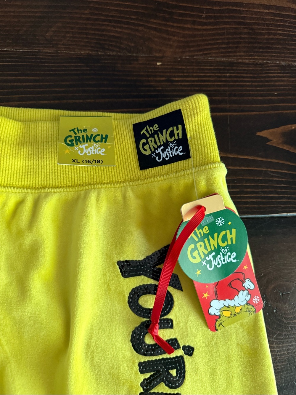 The Grinch joggers